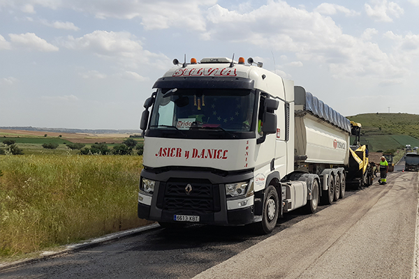 Áridos de Melo begins road surface campaign for the Community of Madrid